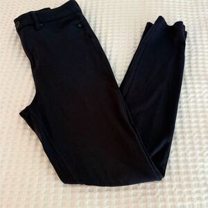 Eva Longoria Black Slim Fit Pants